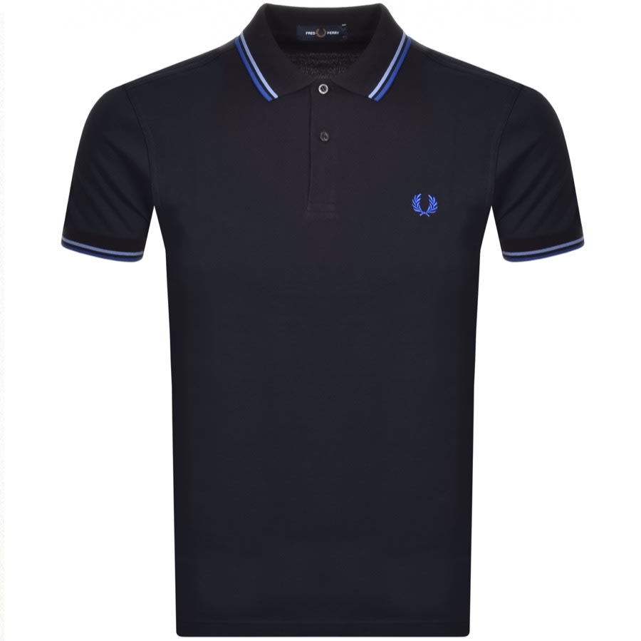 Alternative Image for ProductFred Perry Twin Tipped Polo T Shirt Navy1